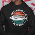 Chemise De Pêche Porte-Bonheur Pour Chasseur Et Pêcheur Sweat à capuche Cadeaux drôles