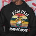 Chick Pew Pew Madafakas intage Crazy Chick S Kapuzenpullover Lustige Geschenke