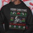 Christmas Jumper Motocross Dirt Bike Racing Christmas Sports Ugly Kapuzenpullover Lustige Geschenke