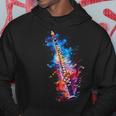 Clarinet Instrument On Colourful Painted Clarinet Kapuzenpullover Lustige Geschenke