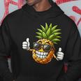 Cool Pineapple Wearing Sunglasses Fun Fruit Kapuzenpullover Lustige Geschenke