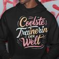 Coolste Trainerin Fitness Dance Handball Farewell Kapuzenpullover Lustige Geschenke