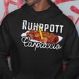 Currywurst Ruhrpott Carpaccio Bratwurst Fast Food Currywurst Kapuzenpullover Lustige Geschenke