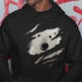 Cute Polar Bear Face Animal Rider Polar Bear Ripped Kapuzenpullover Lustige Geschenke