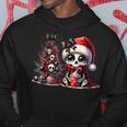 Cute Skeleton Skull Christmas Gothic Christmas Tree Kapuzenpullover Lustige Geschenke