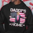 Daddy's Home Trump Pink 2024 Trump Take America Back Kapuzenpullover Lustige Geschenke