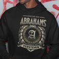 Das Ist Ein Abrahams Ding Abrahams Name Kapuzenpullover Lustige Geschenke