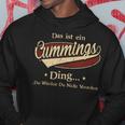 Das Ist Ein Cummings Ding Das Würdest Du Nicht Verstehen Cummings Name Kapuzenpullover Lustige Geschenke