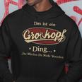 Das Ist Ein Grosskopf Ding Das Würdest Du Nicht Verstehen Grosskopf Name Kapuzenpullover Lustige Geschenke