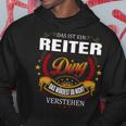 Das Ist Ein Reiter Ding Das Würdest Du Nicht Verstehen Reiter Name Kapuzenpullover Lustige Geschenke