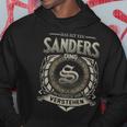 Das Ist Ein Sanders Ding Sanders Name Kapuzenpullover Lustige Geschenke