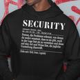 Definition Security S Kapuzenpullover Lustige Geschenke