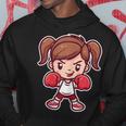 Dibujos Animados De Boxeo Para Niñas Sudadera Regalos divertidos