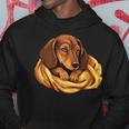 Dog Dachshund Official Favourite Sleeping Dachshund Kapuzenpullover Lustige Geschenke