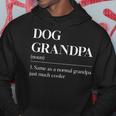 Dog Grandpa Lustige Hunde-Opa-Definition Father's Day Kapuzenpullover Lustige Geschenke