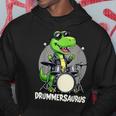 Drummer Boy Musician Drummersaurus Dinosaur Kapuzenpullover Lustige Geschenke