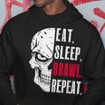 Eat Sleep Brawl Repeat ideo Game Kapuzenpullover Lustige Geschenke