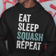 Eat Sleep Squash Repeat Squash Sudadera Regalos divertidos