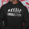 Ebouleution Evolution Boulspieler Idea Kapuzenpullover Lustige Geschenke