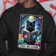 El Lector Tarot Card Cat Libros Amantes Sudadera Regalos divertidos