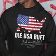 Emigration Usa Farewell Gadgets America Emigrant Kapuzenpullover Lustige Geschenke