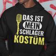 Fancy Dress Folk Music Das Ist Mein Schlager Costume Kapuzenpullover Lustige Geschenke