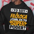 Filóloga Regalos Divertidos Sudadera Regalos divertidos