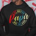 Fun El Mejor Papa Del Mundo Padre En El Mundo Día Del Padre Sudadera Regalos divertidos