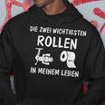 Angel Die Zwei Wichtigsten Rollen In Meinem Leben Kapuzenpullover Lustige Geschenke