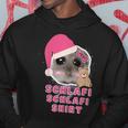 Hamster Sadhamster Hamstie Meme Schlafi Schlafi Kapuzenpullover Lustige Geschenke