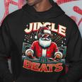 Jingle Beats Music Dj Santa Christmas Ugly Xmas Kapuzenpullover Lustige Geschenke