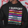 Gay Pride Lgbt Support Trans Pan Lesbian Bi Equality Kapuzenpullover Lustige Geschenke