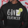 Ginfluencer Cocktail Gin Tonic Juniper Schnapps Alcohol Kapuzenpullover Lustige Geschenke