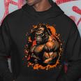 Gorilla Muscle Workout Animal Beast Bodybuilding Gym Kapuzenpullover Lustige Geschenke