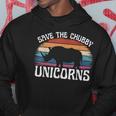 Guardar Los Unicornios Gorditosintage Rinoceronte Derechos Animales Divertido Sudadera Regalos divertidos