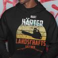 Hard Hardener Landscaper Chainsawintage Kapuzenpullover Lustige Geschenke