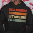 Hombre Padre De Gemelos Retro Papá Gemelo Papá De Mellizos Sudadera Regalos divertidos
