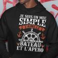 Humour Bateau Capitaine Marin Bateaux Bateau Sweat à capuche Cadeaux drôles
