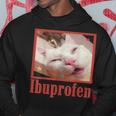 Ibuprofen Cat Meme Kapuzenpullover Lustige Geschenke