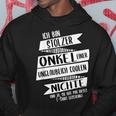 Ich Bin Stolzer Onkel Einer Coole Niche Kapuzenpullover Lustige Geschenke