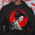 Impresionante Geisha Samurai Pintura Japonesa Tradicional A Sudadera Regalos divertidos