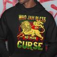 Who Jah Bless No Man Curse Reggae Lover Rasta Kapuzenpullover Lustige Geschenke