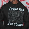 Je Peux Pas J'ai Cours Professeur Mathématiques Equations Sweat à capuche Cadeaux drôles