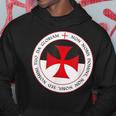 Knights Templar Cross And Seal Knight Kapuzenpullover Lustige Geschenke