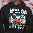 Level 6 Years Birthday Young Gamer 2018 Birthday Kapuzenpullover Lustige Geschenke