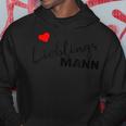 Lieblingsmann Geschenk Freund Mann Partner Liebe Beziehung Kapuzenpullover Lustige Geschenke
