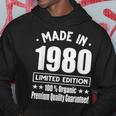 Limited Edition 1980 Birthday 1980 Geboren Jahrgang 1980 Kapuzenpullover Lustige Geschenke