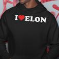 I Love Elon Kapuzenpullover Lustige Geschenke