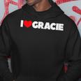 I Love Gracie Kapuzenpullover Lustige Geschenke