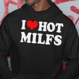 I Love Hot Milfs I Heart Hot Milfs Couple Set Kapuzenpullover Lustige Geschenke